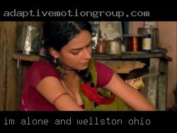 I'm alone and in Wellston, Ohio wet for you..